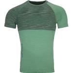 Magliette sportive verdi L traspiranti mezza manica per Uomo Ortovox 