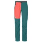 Pantaloni verdi S softshell da sci per Donna Ortovox 