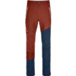 Pantaloni arancioni XL da sci per Uomo Ortovox 