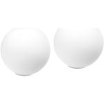 Lampadari bianchi di plastica a sfera compatibile con G9 