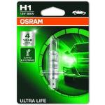Osram Lampada ad incandescenza alogena H1 Ultra Life 12V, 55W