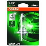 Osram Lampada ad incandescenza alogena H7 Ultra Life 12V, 55W
