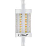 OSRAM LED LINE R7S Confezione da 10 x LED LINE R7S DIM, Tubo LED: R7s, Dimmerabile, 17.50 W = Equivalente a 150 W, Bianco Caldo, 2700 K, Chiaro, Taglia Unica