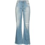 Jeans blu 7 XL di cotone a vita alta per Donna Ottod'ame 