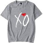 OUHZNUX Maglietta The Weeknd 90S Vintage T-Shirt T-Shirt da Uomo T-Shirt Oversize da Donna in Cotone Streetwear Xxs-3Xl