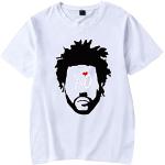 OUHZNUX The Weeknd Uomo T-Shirt Rapper Stampa T-Sh