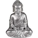 Statue Buddha argentate in poliresina Out of the blue 