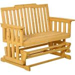 Sedie di legno con braccioli di design Outsunny 