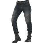 Jeans scontati grigi XS da moto per Donna Overlap 