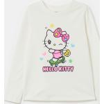 T-shirt manica lunga bianche di cotone con glitter manica lunga per bambina OVS Hello Kitty di OVS 