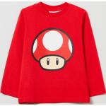 T-shirt manica lunga rosse di cotone manica lunga per bambino OVS Super Mario Mario di OVS 