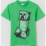 Polo verdi di cotone per bambino OVS Minecraft di OVS 