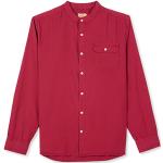 Camicie scontate rosse XL alla coreana per Uomo Oxbow 