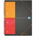 OXFORD 100100362 - Meetingbook A4+ 5 mm kariert, 80 Blatt, Doppelspirale