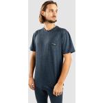 T-shirt tecniche scontate grigie XL in poliestere per Uomo 