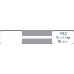 Pack Of 500 - Argento Sterling 925 extra Forte Ret