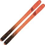 Attacchi arancioni 180 cm di legno da sci per Uomo 