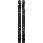 Attacchi neri 185 cm di legno da sci 