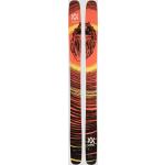 Attacchi arancioni 184 cm di legno da sci 