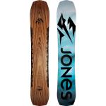 Tavole snowboard freeride nere di legno 