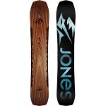 Tavole snowboard freeride nere di legno 