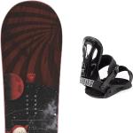 Tavole snowboard freestyle rosse 159 cm di legno 