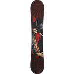 Tavole snowboard freestyle rosse di legno 