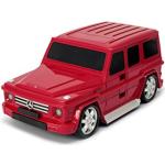 Packenger Packenger Mercedes-Benz G63 Kinderauto Kindertrolley Valigia per bambini, 48 cm, 20 liters, Rosso (Rot)