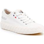 Sneakers basse larghezza E bianche numero 38 di cotone per Uomo PALLADIUM 