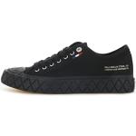 Sneakers larghezza E casual nere numero 36 di cotone per Donna PALLADIUM 