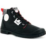 Sneakers alte larghezza E nere numero 46 in poliestere con stringhe per Uomo PALLADIUM 