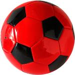 Palloni rossi di pelle da calcio 