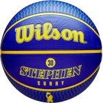 Palloni blu di gomma da basket Wilson Stephen Curry 