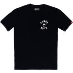 Magliette & T-shirt casual nere XS di cotone con teschio per Uomo 