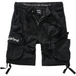 Pantaloni rock neri XL con elastico per Uomo Brandit Motorhead 
