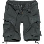 Pantaloni antracite S di cotone traspiranti con elastico per Uomo Brandit 