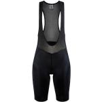 Pantaloncini neri XL in poliammide da ciclismo per Donna Craft 