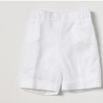 Pantaloni scontati casual bianchi con risvolto per Donna La Stupenderia 