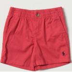 Pantaloni regular fit scontati casual rossi di cotone per Donna Ralph Lauren Polo Ralph Lauren 