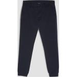 Pantaloni scontati blu di cotone a righe con elastico per Uomo ANTONY MORATO 