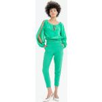 Pantaloni classici verde smeraldo S per Donna Fracomina 