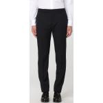Pantaloni sartoriali neri XL per Uomo Saint Laurent Paris 
