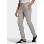 Pantaloni tuta scontati grigi XS di cotone sostenibili per Donna adidas Essentials 
