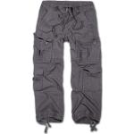 Pantaloni cargo grigi di cotone per Uomo Brandit 