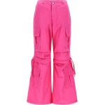 Pantaloni cargo scontati rosa S di cotone per Donna Freddy 