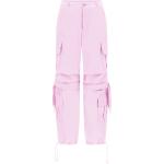 Pantaloni cargo scontati rosa XL di cotone per Donna Freddy 