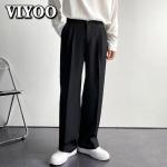 Pantaloni classici casual neri 3 XL taglie comode per Uomo 