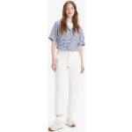 Pantaloni classici classici bianchi di cotone per Donna Levi's 