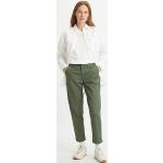 Pantaloni classici classici verdi in denim per Donna Levi's 