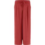 Pantaloni scontati rossi L in lyocell con elastico per Donna Freddy 